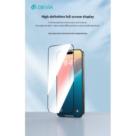 DEVIA PELLICOLA IN VETRO TEMPERATO FULL SCREEN PER IPHONE 16