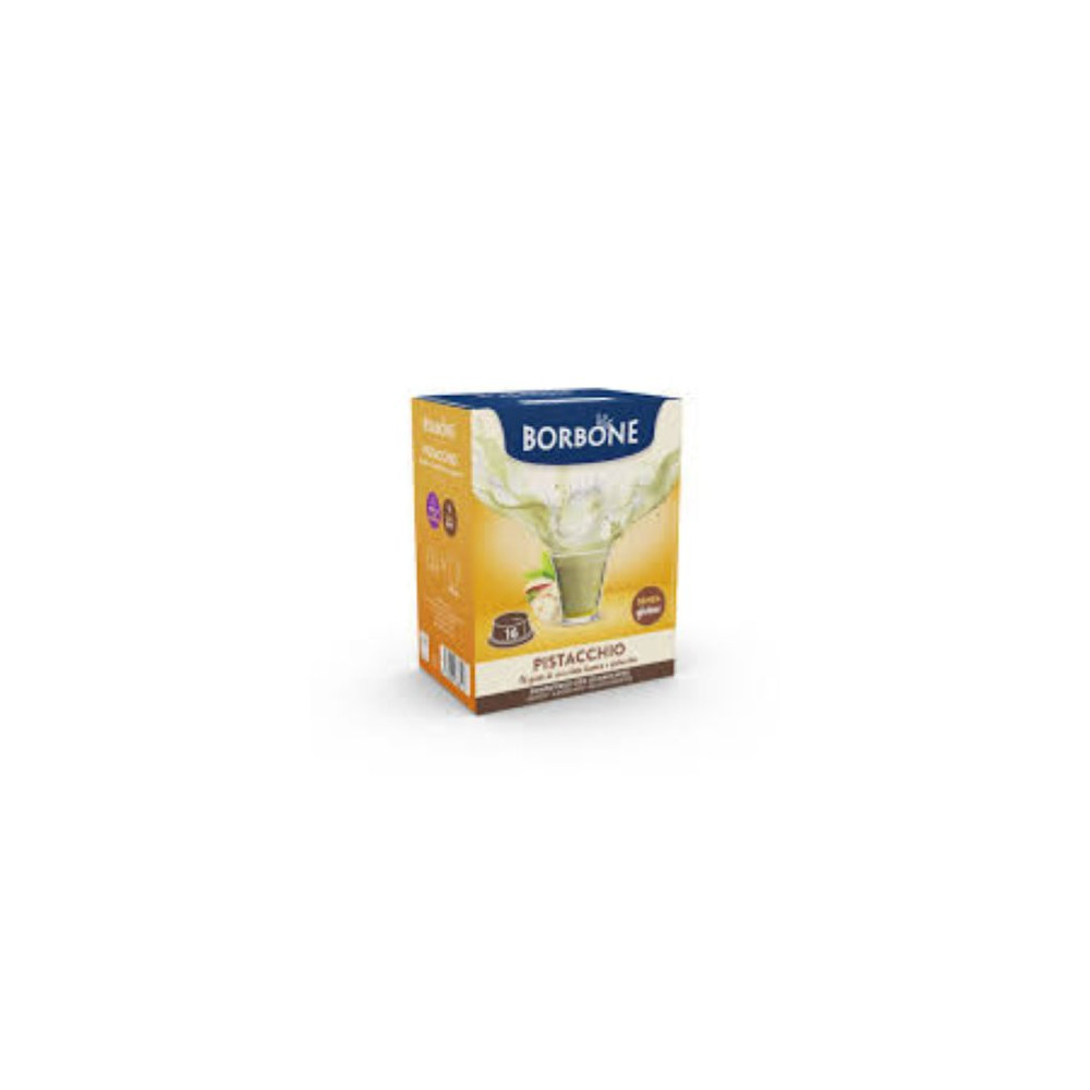 BORBONE PISTACCHIO COMPATIB. LAVAZZA A MODO MIO 16 CAPSULE