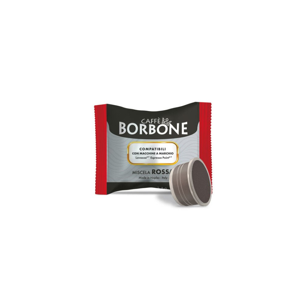 BORBONE MISCELA ROSSA COMPATIBILE CON LAVAZZA ESPRESSO POINT 100 CAPSULE