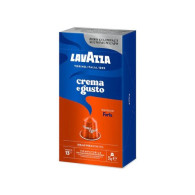 LAVAZZA CREMA E GUSTO FORTE 10 CAPSULE COMPATIBILE CON NESPRESSO