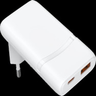 PROPART CARICA BATTERIE 65W 2 OUT USB A - USB C