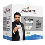 LOLLOCAFFÈ BOX CIALDE AMORE ASSOLUTO 44MM 100PZ