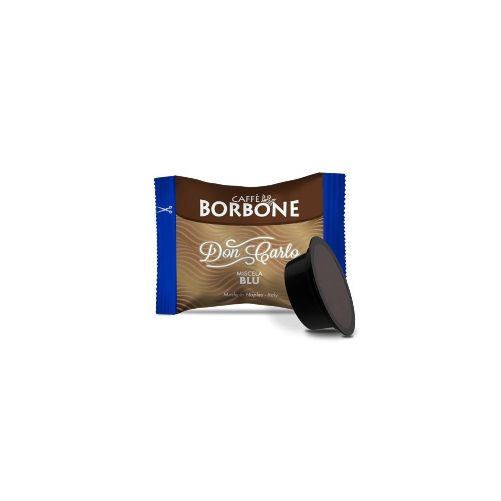 BORBONE DON CARLO MISCELA BLU 100 CAPSULE COMPATIBILI CON LAVAZZA A MODO MIO