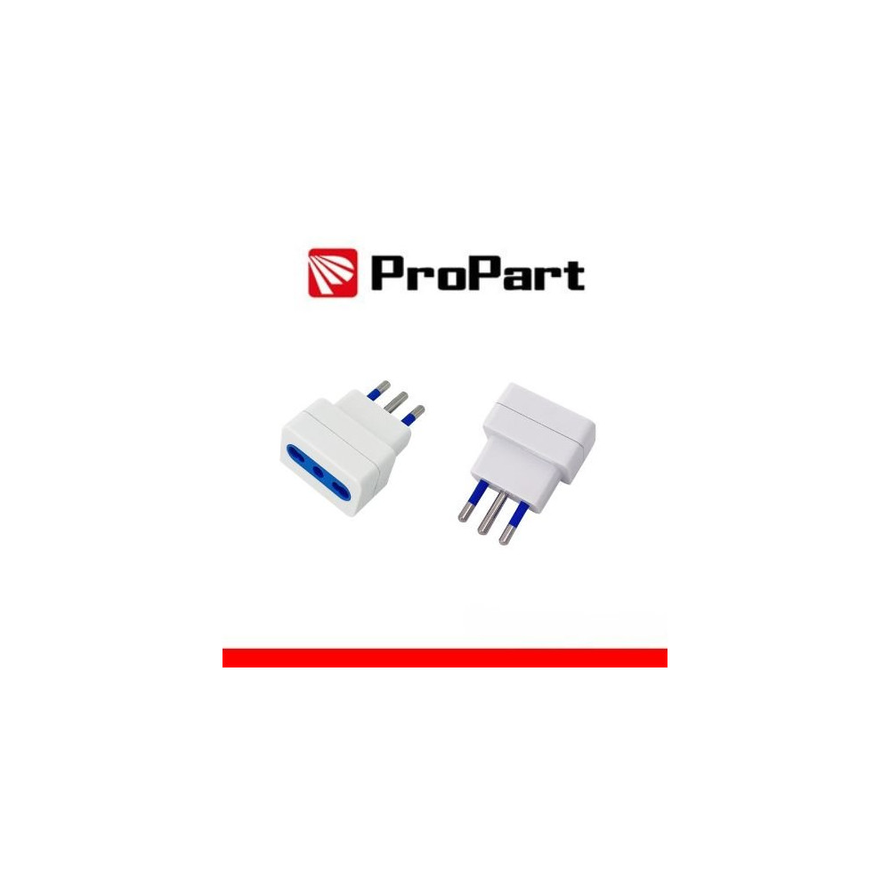 PROPART ADATTATORE BIPASSO SPINA 10A CON PROTEZIONE DA SOVRACCARICO