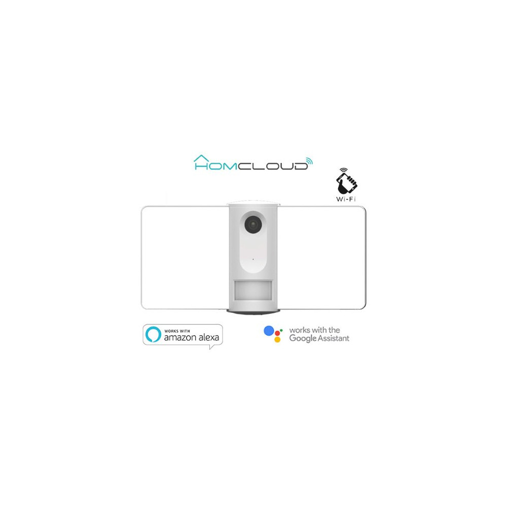 HOMCLOUD TELECAMERA WI-FI FLIGHT 1S CON LUCE, PIR E SIRENA OUTDOOR