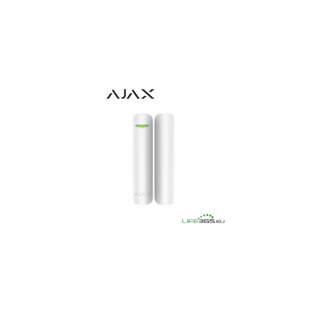 AJAX GLASSPROTECT RILEVATORE WIRELESS ROTTURA VETRO BIANCO