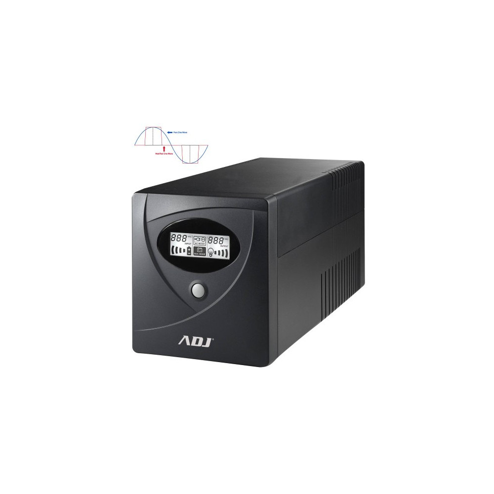 UPS 1 KVA DESKTOP LINE INT.SERVER SERIES 4*IEC+RJ11/45 LCD CBS ADJ