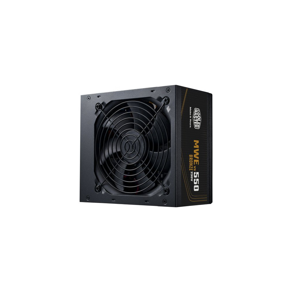 ALIMENTATORE 550W BRONZE 80+ NO MOD NO MODULARE 120MM V3 230V MWE ATX
