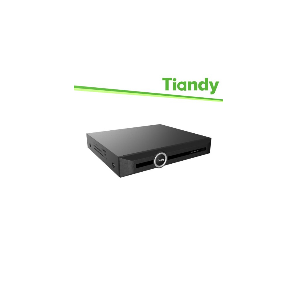 TIANDY NVR 20 CANALI 60MBPS/60MBPS POE - TC-R3220 SPEC:I/B/P16/K/V3.1