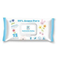RMOVE SALVIETTE BABY UMIDIFICATE IDRATANTI ACQUA PURA 1CNF/72PZ
