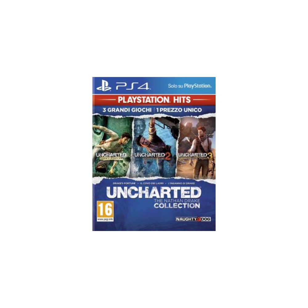 PS4 UNCHARTED: THE NATHAN DRAKE COLLECTION - PS HITS