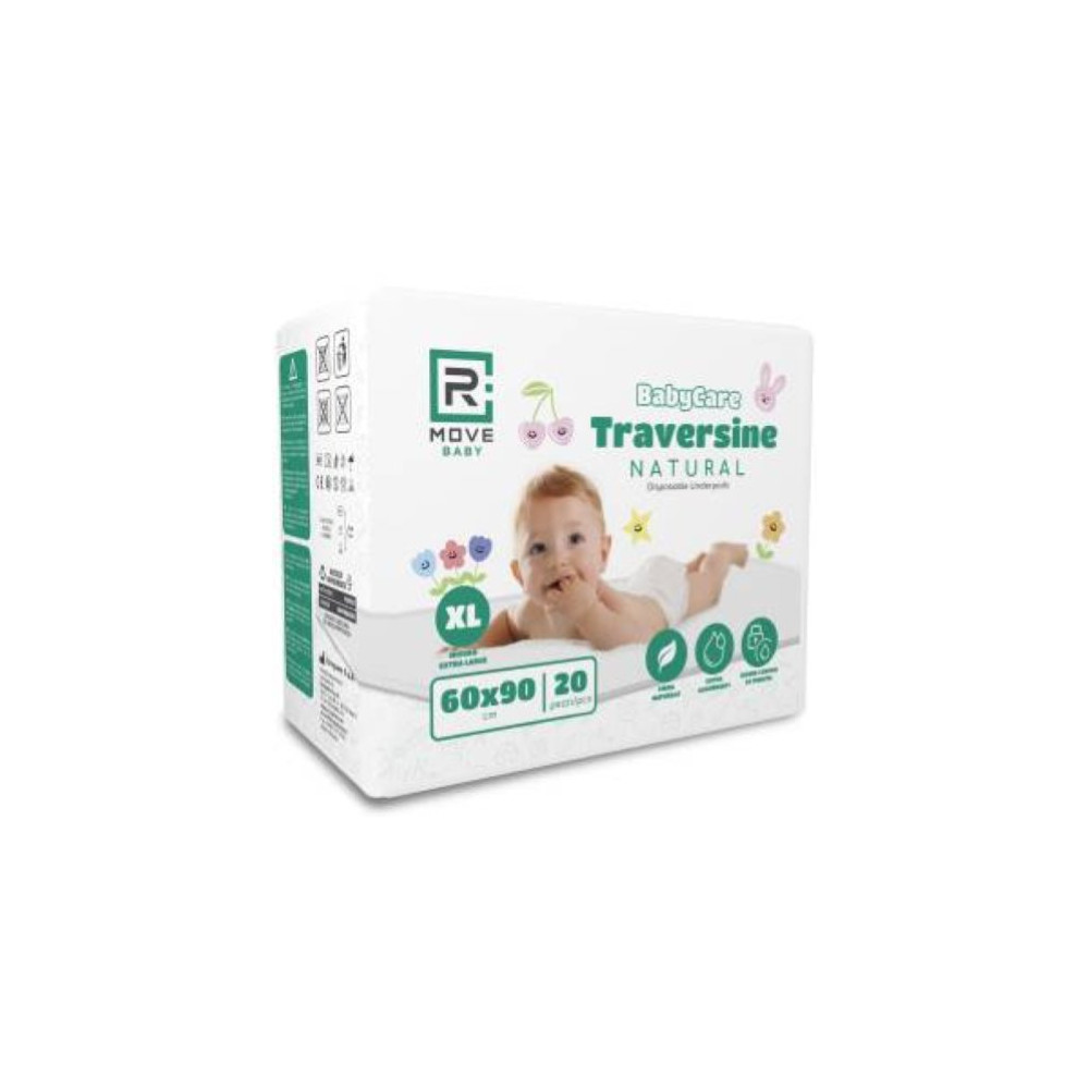 RMOVE TRAVERSE ASSORBENTI BABY 60X90CM 1CNF/20PZ