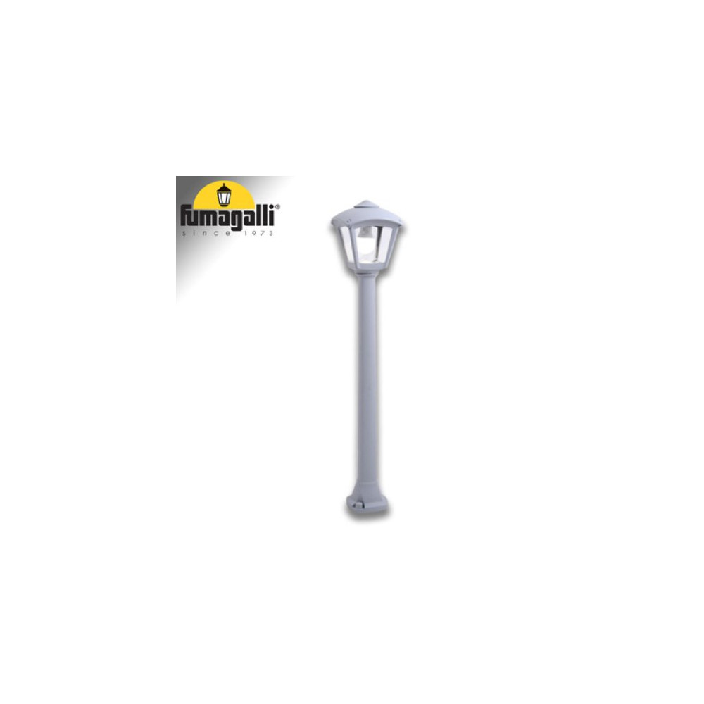 GIAFFA/ROBY GRIGIO TRASP E27 A60 LED 8,5W CCT SET - 94,5 CM