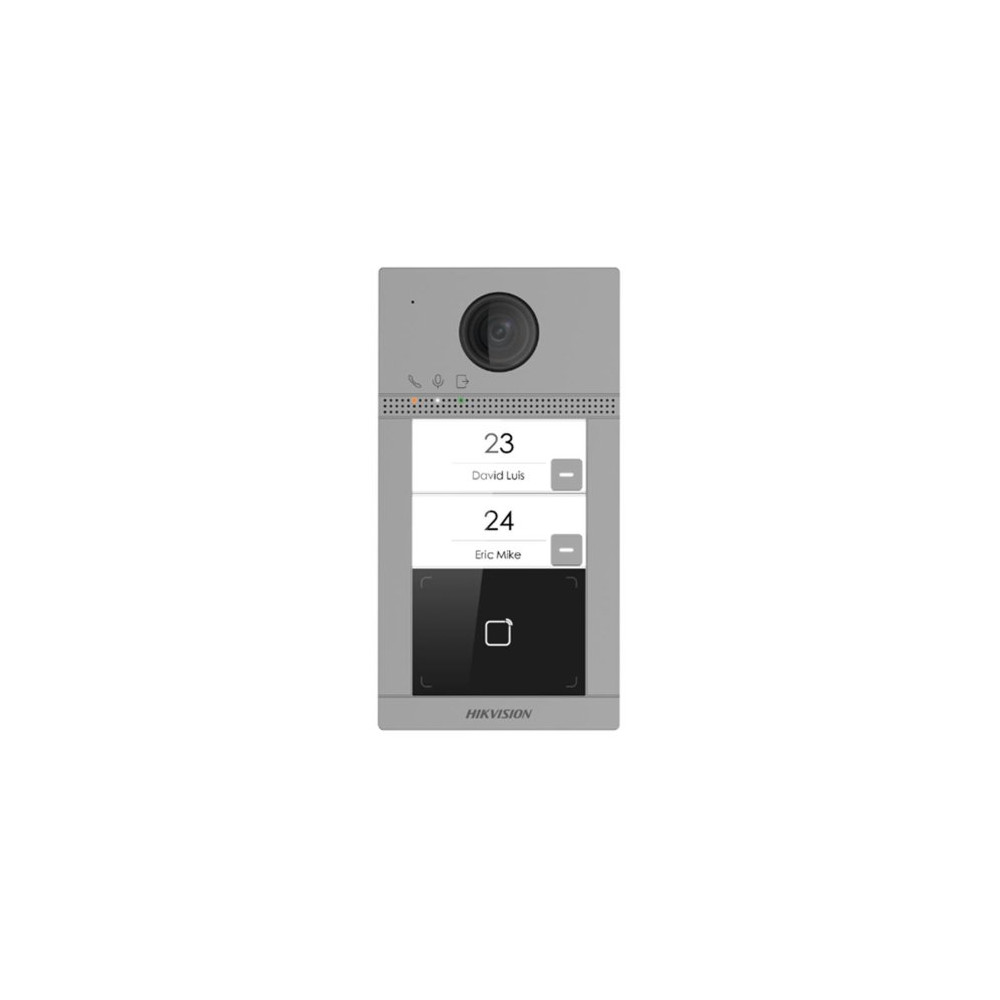 HIKVISION 2 BUTTONS METAL VILLA DOOR STATION - DS-KV8213-WME1(C)