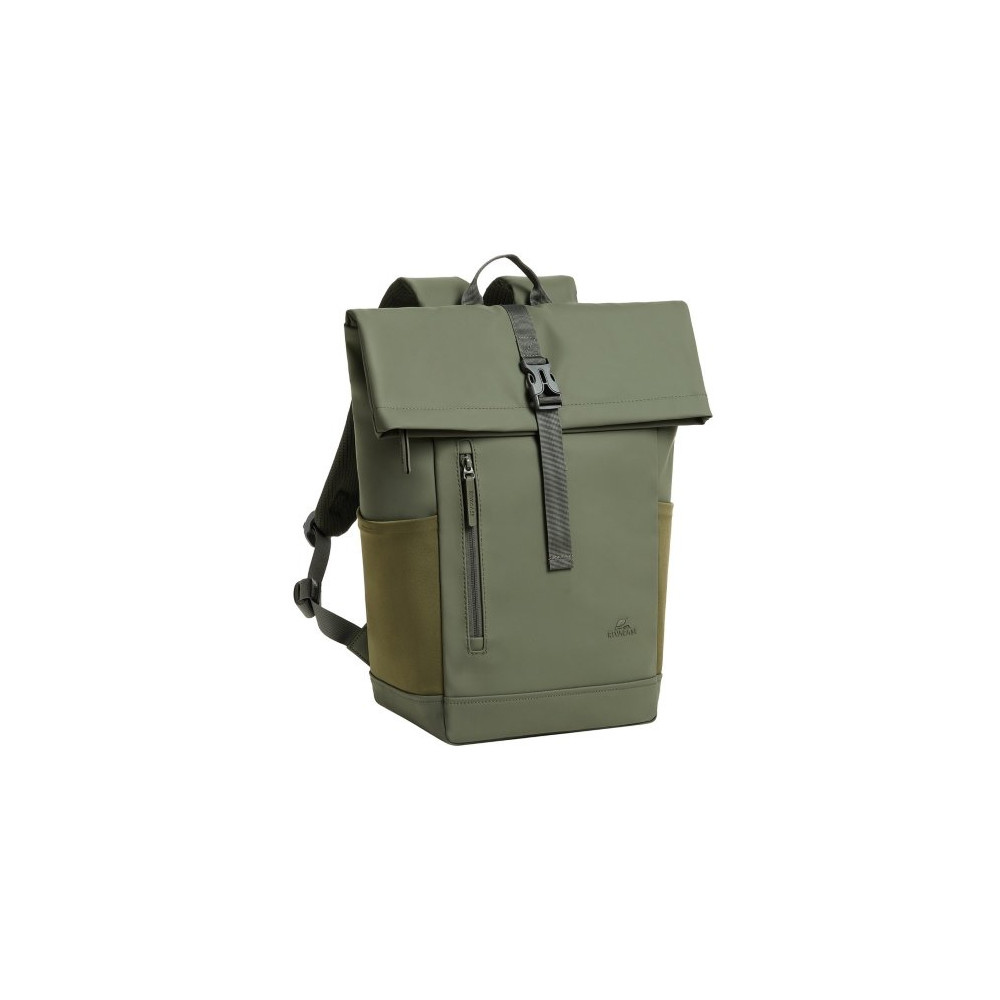 BORSA NB ZAINO 14/15,6 VERDE OLIVA ECO 17L ROLL TOP EDEN