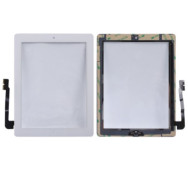 APPLE VETRO TOUCH ADESIVI PULSANTE PER IPAD 3 BIANCO AAA+