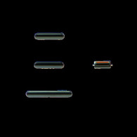 APPLE PULSANTI VOLUME+MUTE+POWER ON/OFF PER IPHONE 11 PRO VERDE