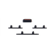 APPLE SET PULSANTI LATERALI PER IPHONE 14PRO / 14PRO MAX NERO