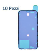 APPLE ADESIVO FRONTALE LCD PER IPHONE 15 PRO NERO BUSTA DA 10PZ