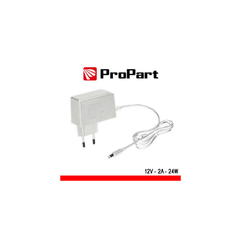 PROPART ALIMENTATORE SWITCHING TENSIONE COST 12VDC 2A (24W) BIANCO