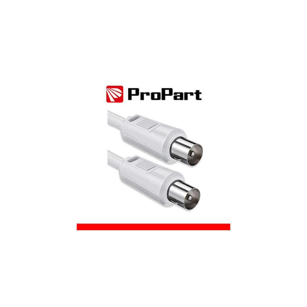 PROPART CAVO ANTENNA TV IEC 2M SP-SP BIANCO