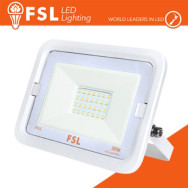 LUCE FREDDA - 6500K PROIETTORE PER ESTERNI BIANCO 30W - IP65 115Â° 6500K