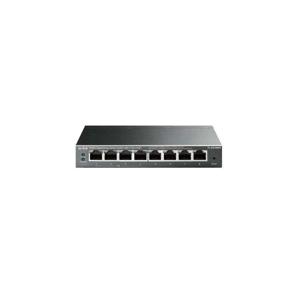 SWITCH 8P GIGABIT DI CUI 4P POE E TP-LINK METAL CASE