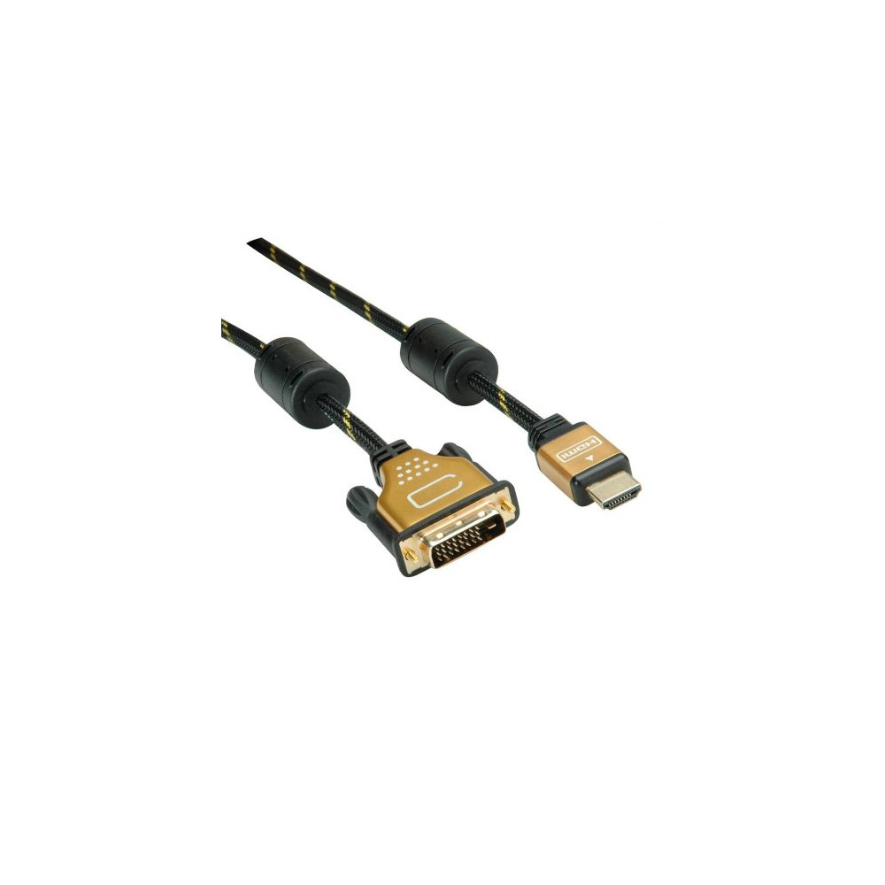 CAVO DVI-HDMI 1MT M/M DVI (24+1) 3840X2160 @30HZ