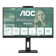AOC MONITOR 27IPS QHD HDMI DP MM PIVOT AOC Q27P3QW WEBCAM REG ALTEZZA