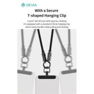 DEVIA CORDINO CAVO TIPO-C PD 60W DA POLSO PORTA TELEFONO NERO 0,3 MT