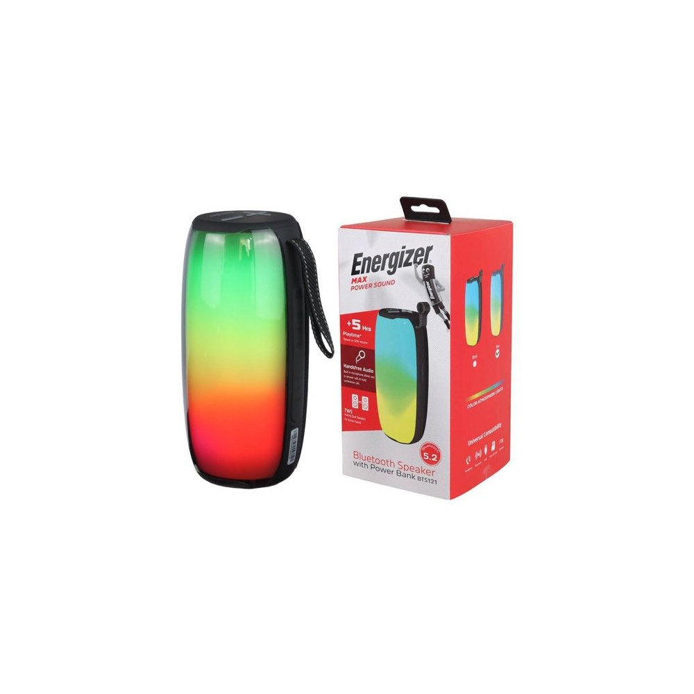 ENERGIZER SPEAKER BT + 1800MAH PORTABLE FM, MICRO SD CARD & USB