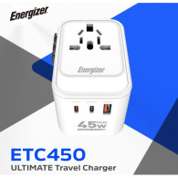 PRESA DA VIAGGIO INTERNAZ.PD45W 2 USB C 1 X USB A TRAVEL PLUG