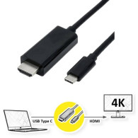 CAVO USB 3.1 C-HDMI 2MT M/M BK 3840X2160 @30HZ