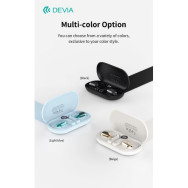 DEVIA AURICOLARI EM406 WIRELESS SENZA INSERIMENTO NELL'ORECCHIO OWS LITE1 BLU