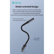 DEVIA ADATTATORE AUDIO IPURE DA TIPO-C A PRESA JACK 3,5MM