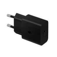 CARICABATTERIA DA RETE SAMSUNG SUPER FAST CHARGING 15W USB-C EP-T1510NBEGEU BLACK
