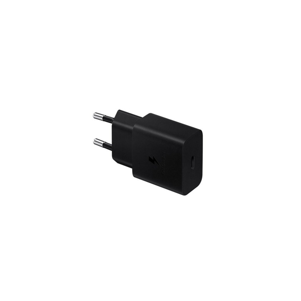 CARICABATTERIA DA RETE SAMSUNG SUPER FAST CHARGING 15W USB-C EP-T1510NBEGEU BLACK