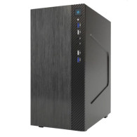 CASE ITEK MICRO ATX "SMALLCOM-B" MINI TOWER 2*USB2, 2*USB3, NO ALIM. BRUSHED - ITOCSCB122