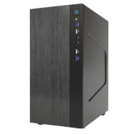 CASE ITEK MICRO ATX "SMALLCOM-B" MINI TOWER 2*USB2, 2*USB3, NO ALIM. BRUSHED - ITOCSCB122