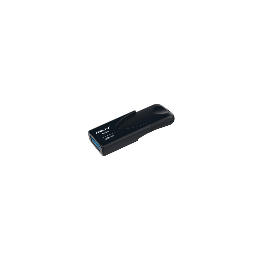 FLASH DRIVE PNY USB 3.0/3.1 64GB "ATTACHE 4" - FD64GATT431KK-EF