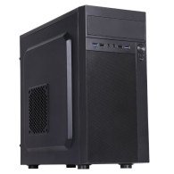 CASE ITEK M.TOWER "THEON" 500W, 2*USB2, 2*USB3 AUDIO FRONT- CABLE MANAGMENT - BK - ITOCMPTO