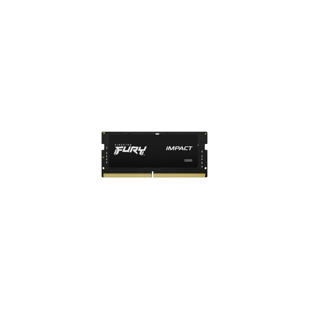 DDR 5 X NB SO-DIMM KINGSTON 16GB 4800MHZ FURY IMPACT - CL38 - KF548S38IB-16