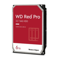 HD WD SATA3 6TB 3.5" RED PRO 7200RPM 256MB CACHE - NAS - WD6005FFBX