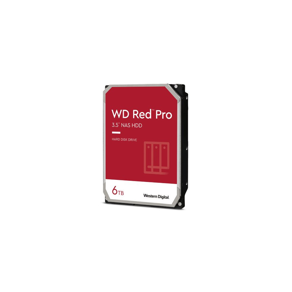 HD WD SATA3 6TB 3.5" RED PRO 7200RPM 256MB CACHE - NAS - WD6005FFBX