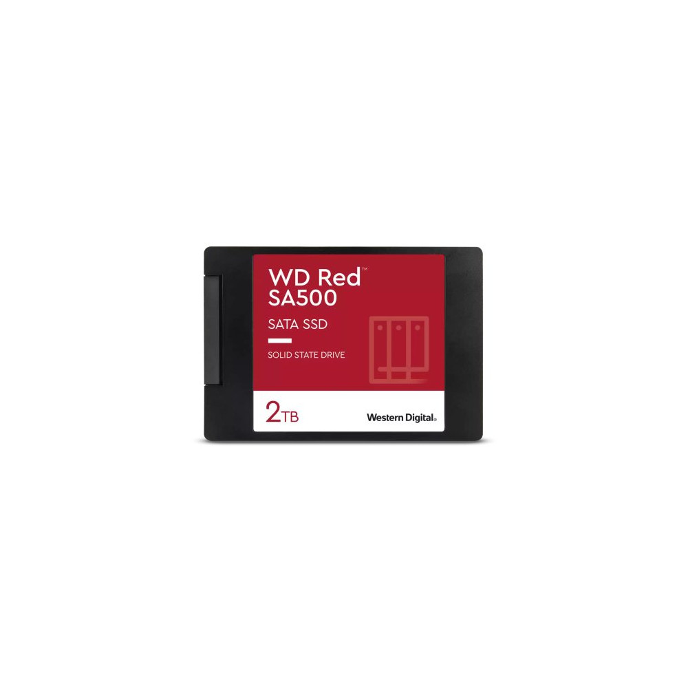 SSD WD 2TB RED 2.5" - NAS SATA SSD - READ:530MB/S-WRITE:560MB/S WDS200T2R0A
