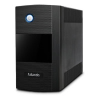UPS ATLANTIS A03-S1000LE SERVER UPS 1000VA (600W) STEPWAVE LINE INTERACTIVE DOPPIA BATTERIA(12V@5A/H)AVR 2P IEC+1P SCHUKO