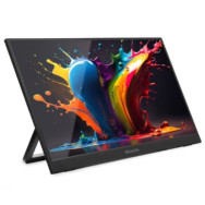 MONITOR PORTATILE ATLANTIS LED 15,6" WIDE A05-P156WP IPS 1920X1080 25MS 312CD/M² 600:1 MM 1XMINI HDMI 2XUSB-C CUST. BASE PIEGH.