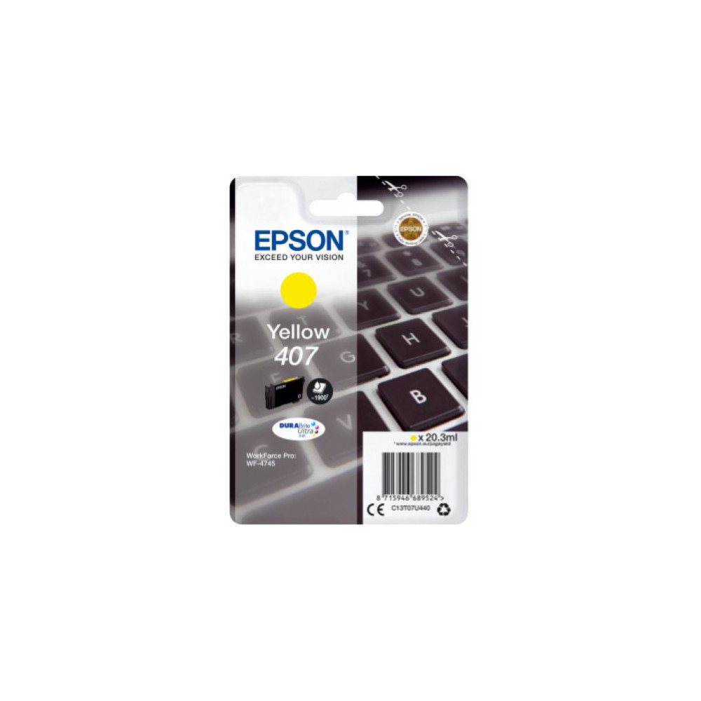 INK EPSON C13T07U440 GIALLO X WF-4745DTWF 1.900PAG.