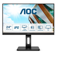 MONITOR AOC LED 23.8" WIDE 24P2Q IPS 1920X1080 4MS 250CD/MQ 50.000.000:1 2X2W MM REG. IN H PIVOT VGA DVI HDMI DP USB