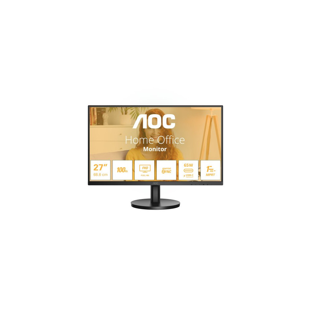 MONITOR AOC LED 27'' WIDE 27B3CA2 IPS 1920X1080 4MS 250CD/MQ 1.300:1 (20.000.000:1) 2X2W MM HDMI USB-C DOCKING